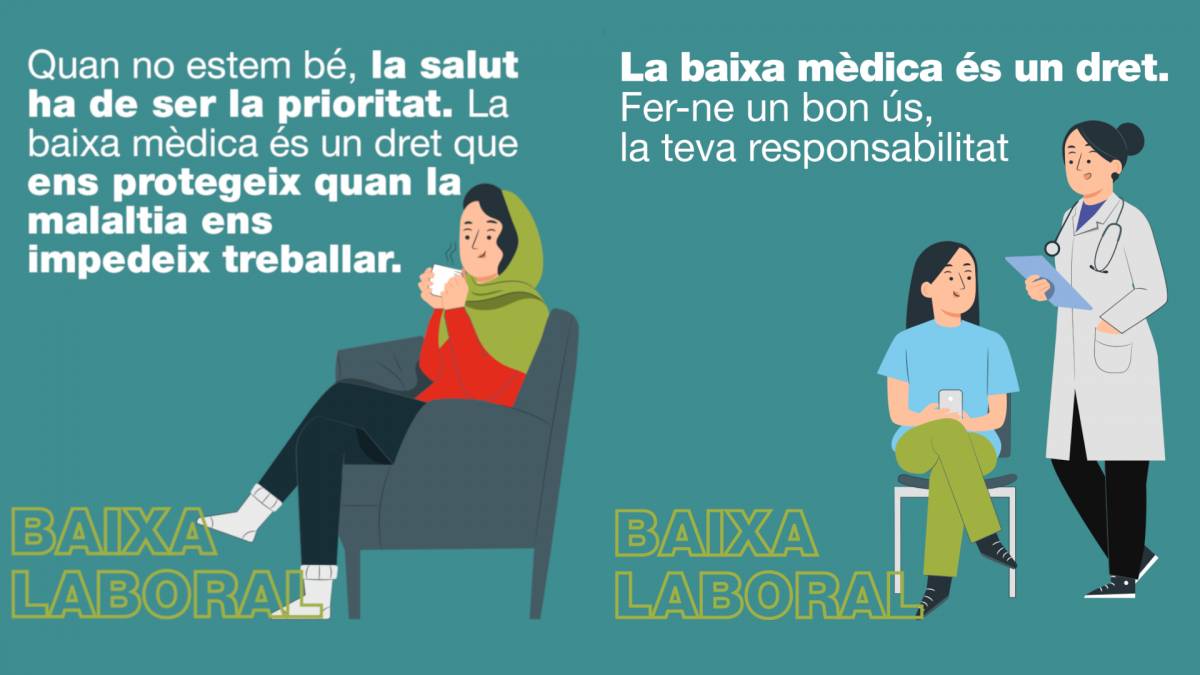 El Govern fa una crida a fer un ús responsable de les baixes laborals