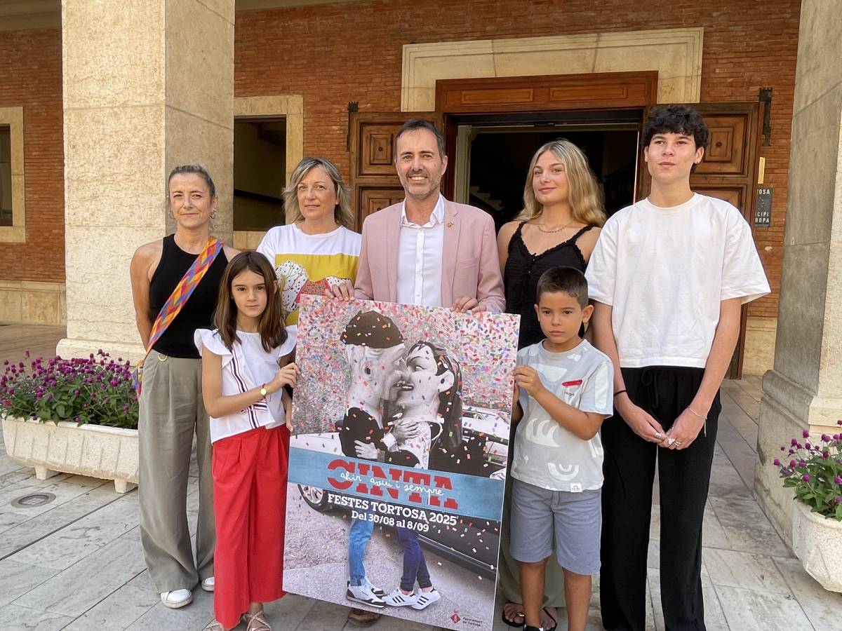 L’actor tortosí Pere Ponce serà el pregoner de les Festes de la Cinta 2025
