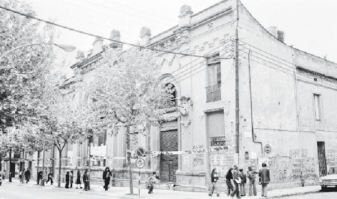 Façana de la Rambla, de l’any 1977 - Institut Cartogràfic de Catalunya