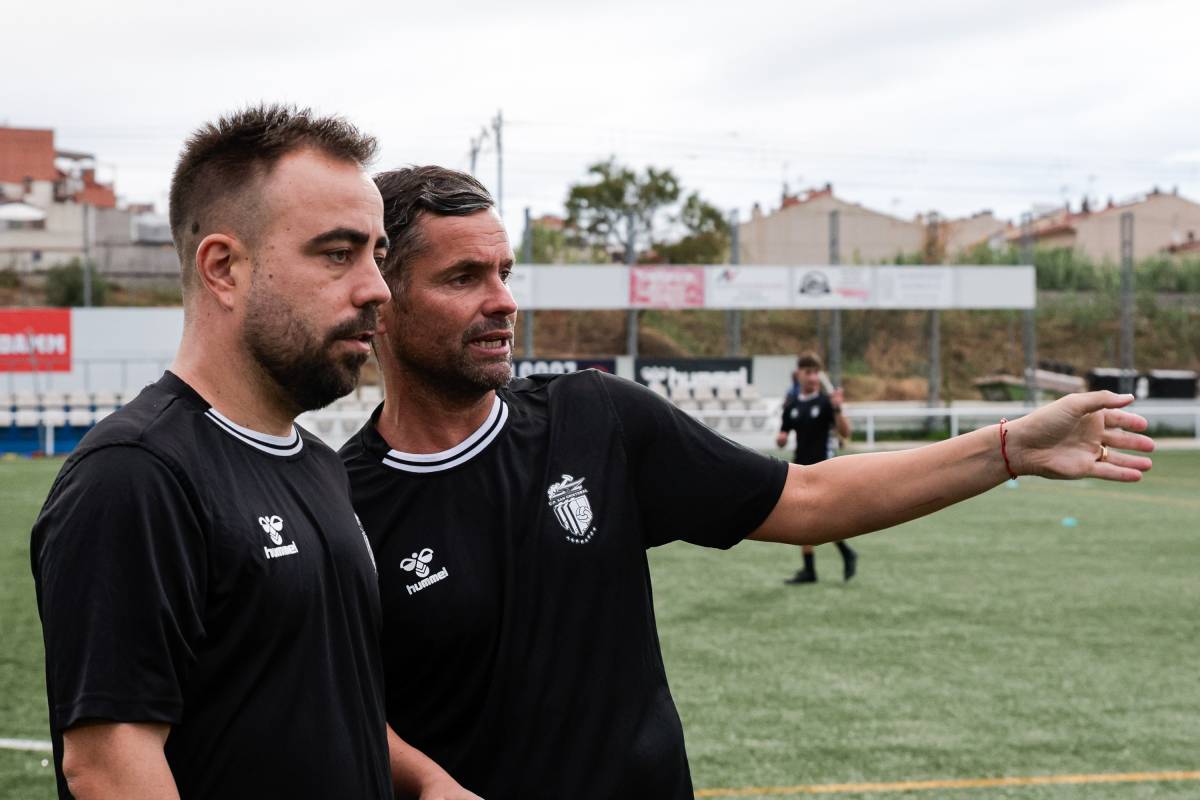 El San Cristóbal va iniciar dilluns els entrenaments de pretemporada - LLUÍS CLOTET El San Cristóbal va iniciar dilluns els entrenaments de pretemporada