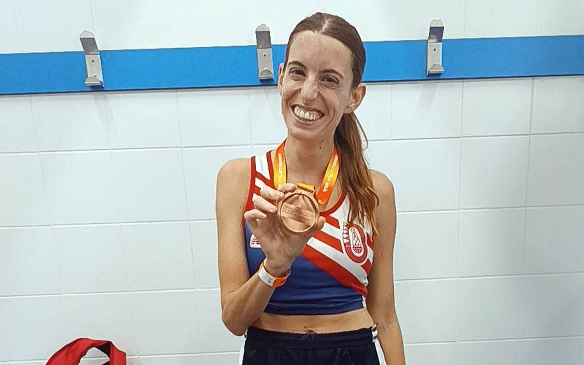 Bronze i rècord per a Marina Guerrero al Campionat d'Espanya absolut