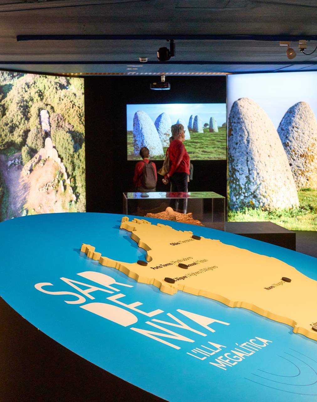 L’exposició presenta la riquesa i la diversitat del megalitisme sard. - Pepo Segura (Arxiu MAC) L’exposició presenta la riquesa i la diversitat del megalitisme sard.