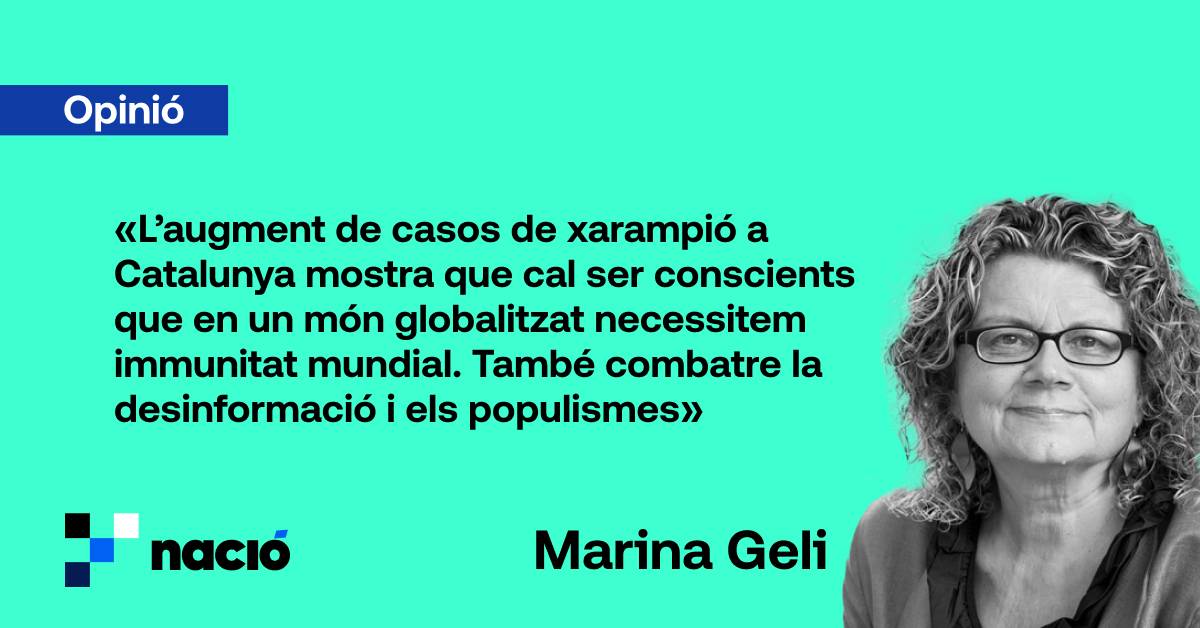 L'opinió de Marina Geli - Nació
