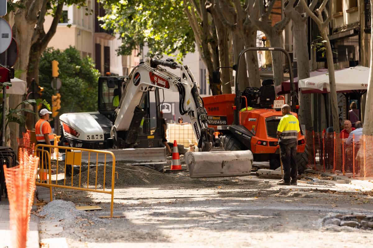 Ja hi ha data per a la reobertura de la via Massagué de Sabadell
