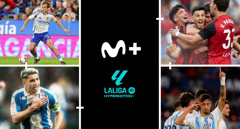 Telefónica i La Lliga busquen més públic: tots els clients de Movistar+ podran veure la Segona Divisió