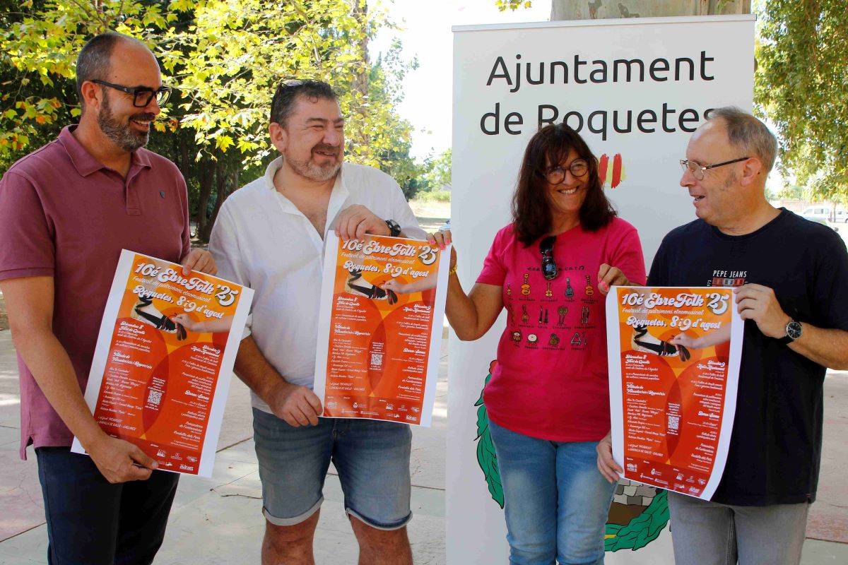 L’Ebrefolk Roquetes homenatjarà la música tradicional canària en el seu desè aniversari