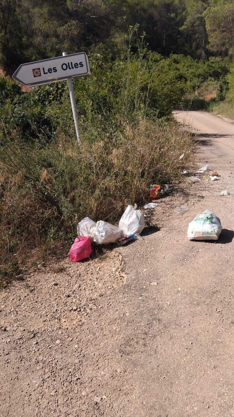 L’Ajuntament d’Horta de Sant Joan alerta sobre la massificació i el deteriorament de l’espai natural de Les Olles
