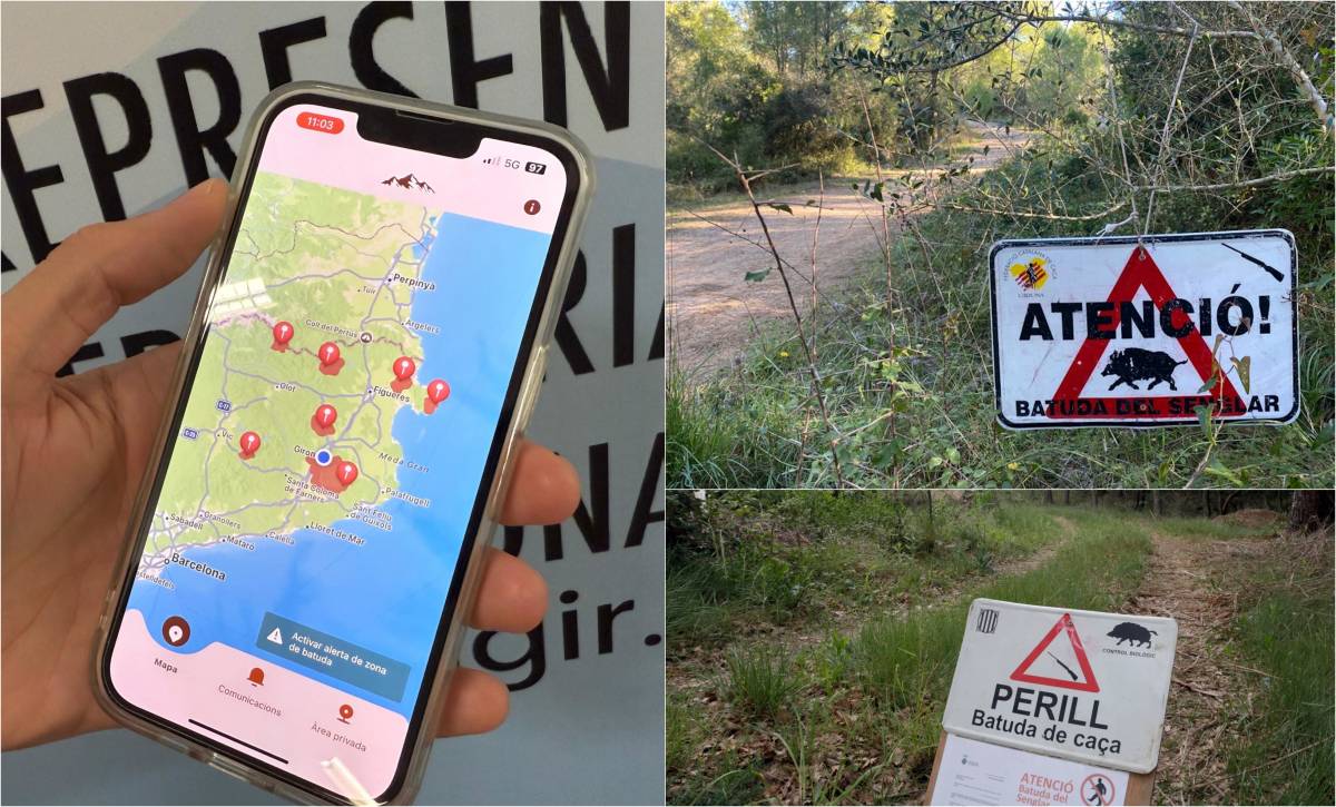 Els caçadors gironins creen una app per controlar batudes i captures