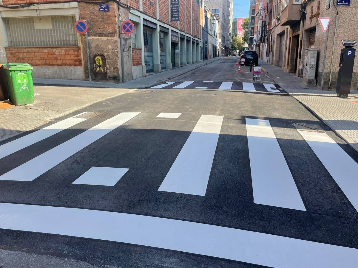 Recuperació de l’asfalt a la Rambla d’Ègara, davant de LaFACT Cultural - Ajuntament de Terrassa Recuperació de l’asfalt a la Rambla d’Ègara, davant de LaFACT Cultural