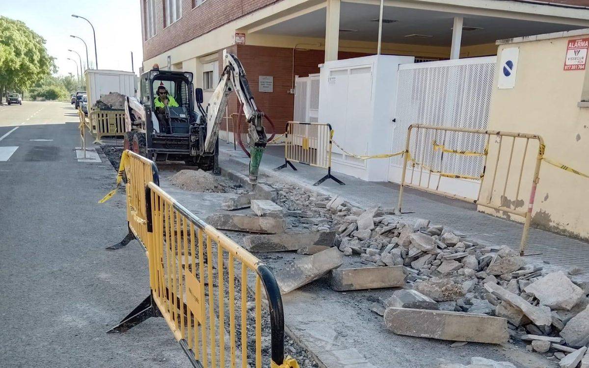 Reus millora l'accés a l'Escola Montsant per reforçar la seguretat dels vianants