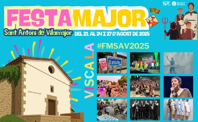 Festa Major d'estiu de Sant Antoni de Vilamajor 2025: programació, horaris i concerts