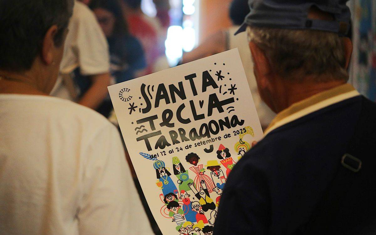 El cartell de Santa Tecla 2025 celebra els 100 anys de l'Amparito Roca