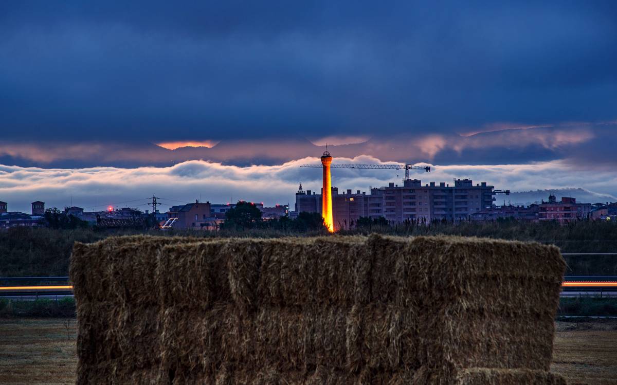 Boires a l`horitzó des del Sucre de Vic, juliol del 2025.