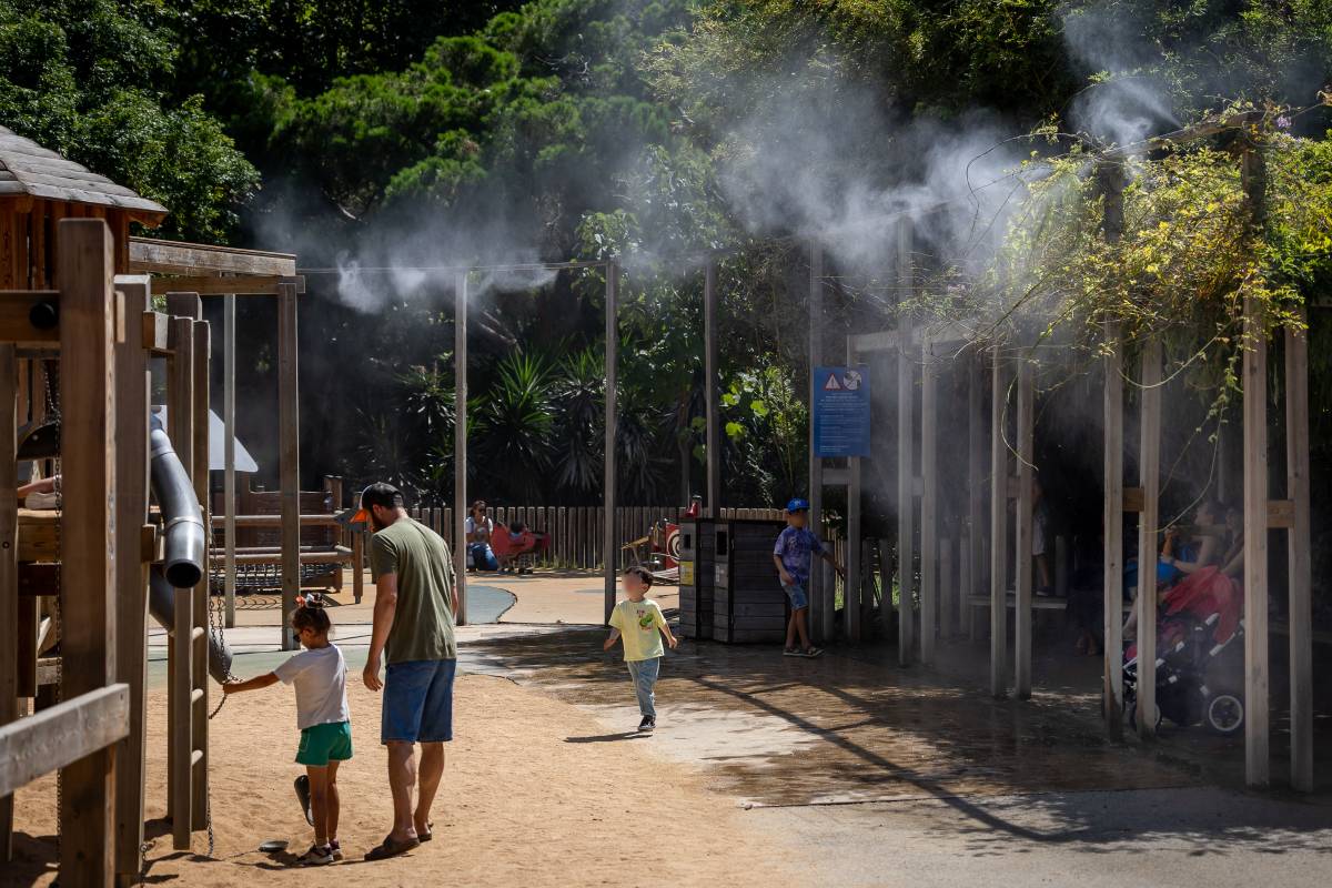 Els infants són un col·lectiu de risc, convé que juguin en espais frescos i ombrejats