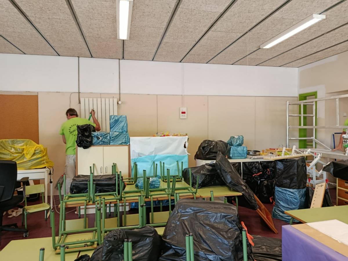 Obres i millores a les escoles de Barberà - Cedida