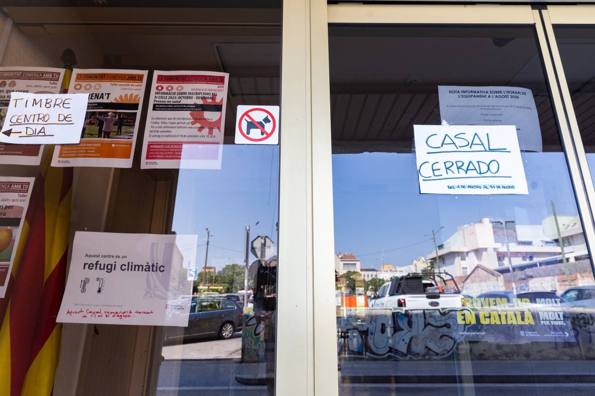 El Casal Cívic i Comunitari Sabadell - Centre, tancat a l`agost - David Chao El Casal Cívic i Comunitari Sabadell - Centre, tancat a l`agost