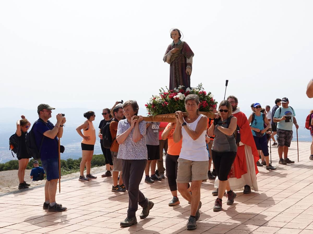 Sant Llorenç torna a ser honorat al cor del parc