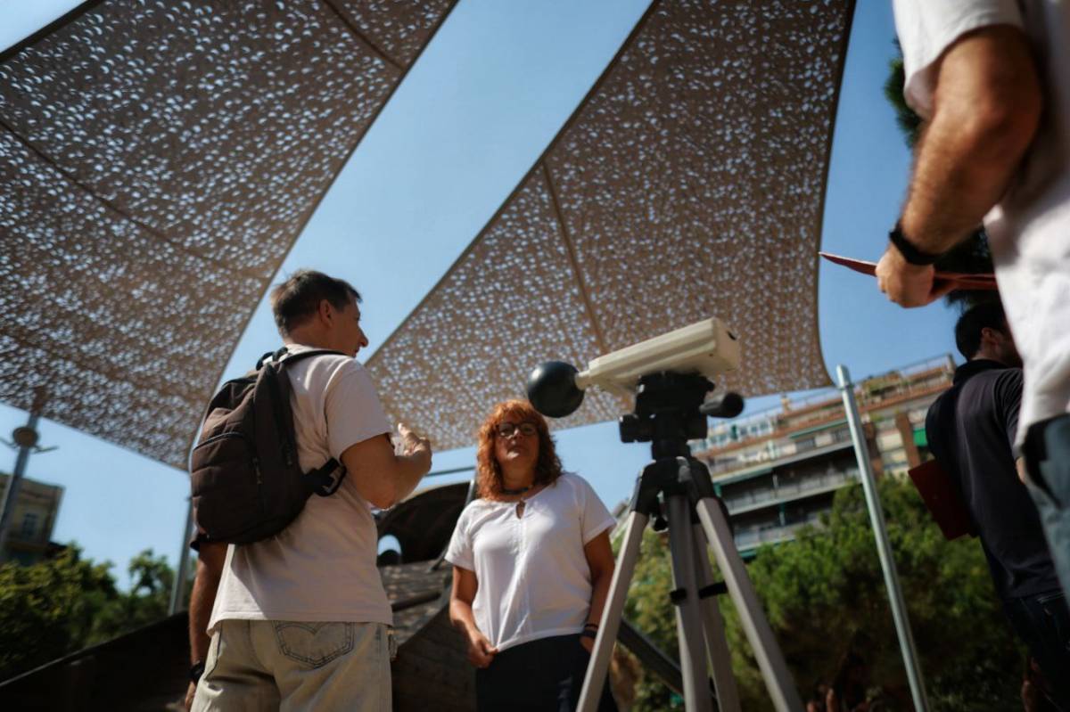 L'aposta de Barcelona per ombres artificials rebaixa la calor en 4 graus