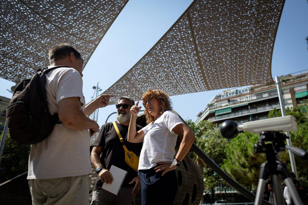 L'aposta de Barcelona per ombres artificials rebaixa la calor en 4 graus