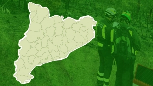 Mapa del Pla Alfa: consulta el risc d'incendi municipi a municipi