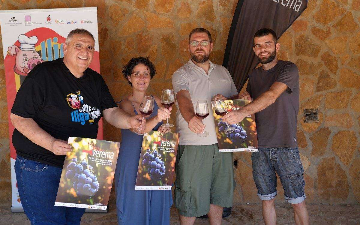 Arriba la 54a edició de la Festa de la Verema de la DO Conca de Barberà a l'Espluga de Francolí