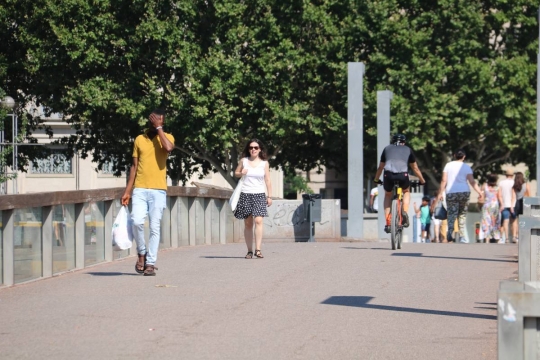 Catalunya torna a superar els 40 graus uns quaranta dies després