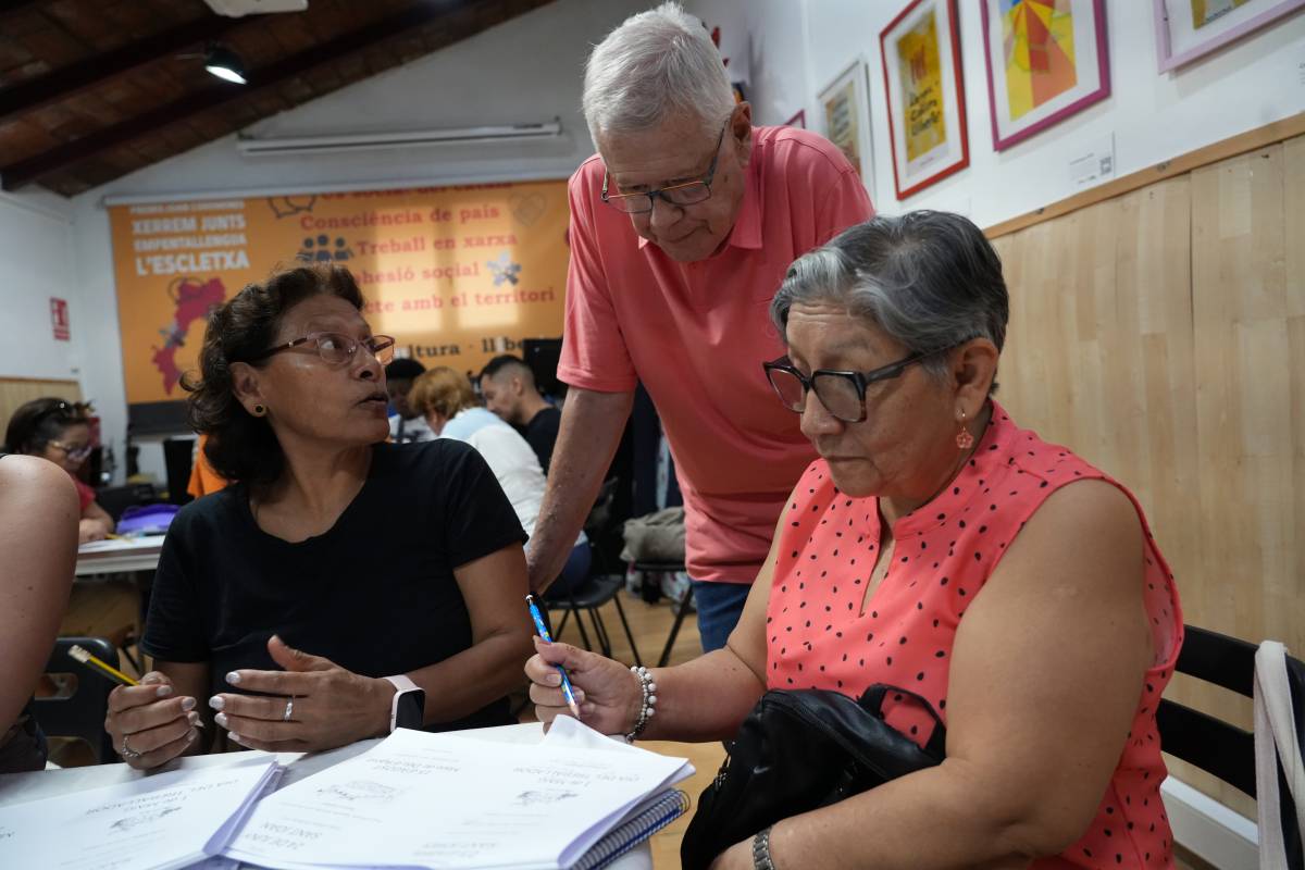 Una sessió del Xerrem Junts - ACN Una sessió del Xerrem Junts