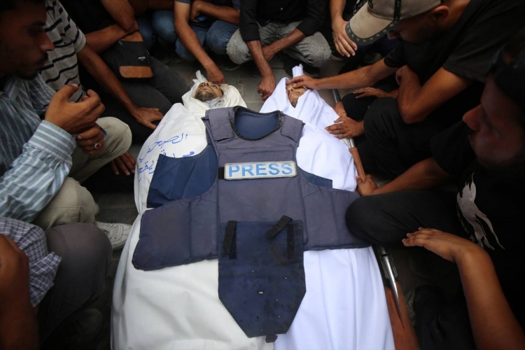 La mort de cinc periodistes agreuja encara més el conflicte a Gaza