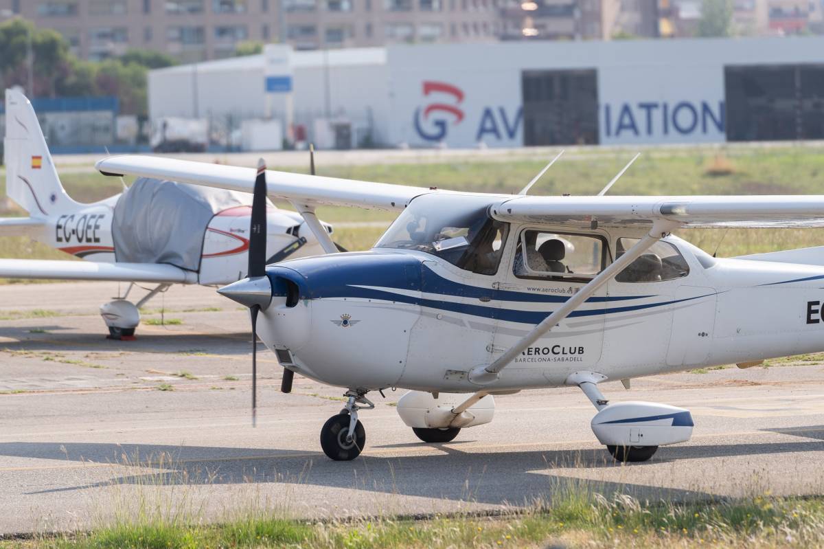 Més operacions a l'Aeroport de Sabadell (7,6%) tot i la davallada de passatgers (-30,8%)