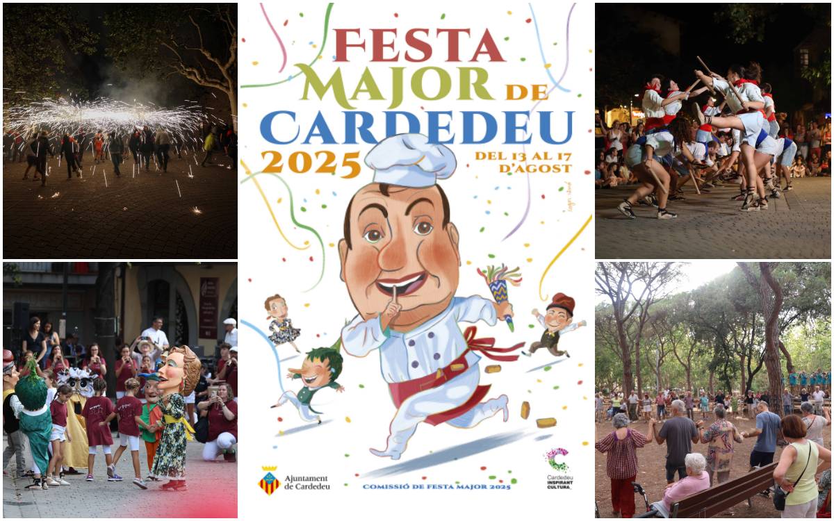 Festa Major de Cardedeu 2025: del 13 al 17 d'agost
