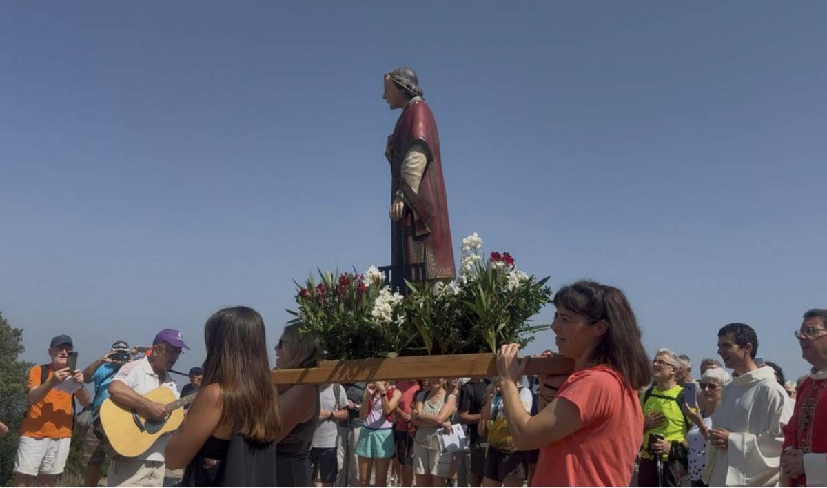 Celebració de la festa de Sant Llorenç a la Mola