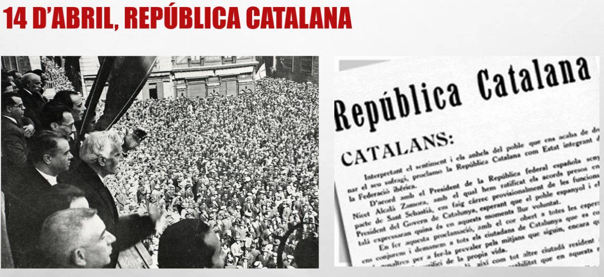 El 14 d’abril Macià proclama la República Catalana - ARC El 14 d’abril Macià proclama la República Catalana