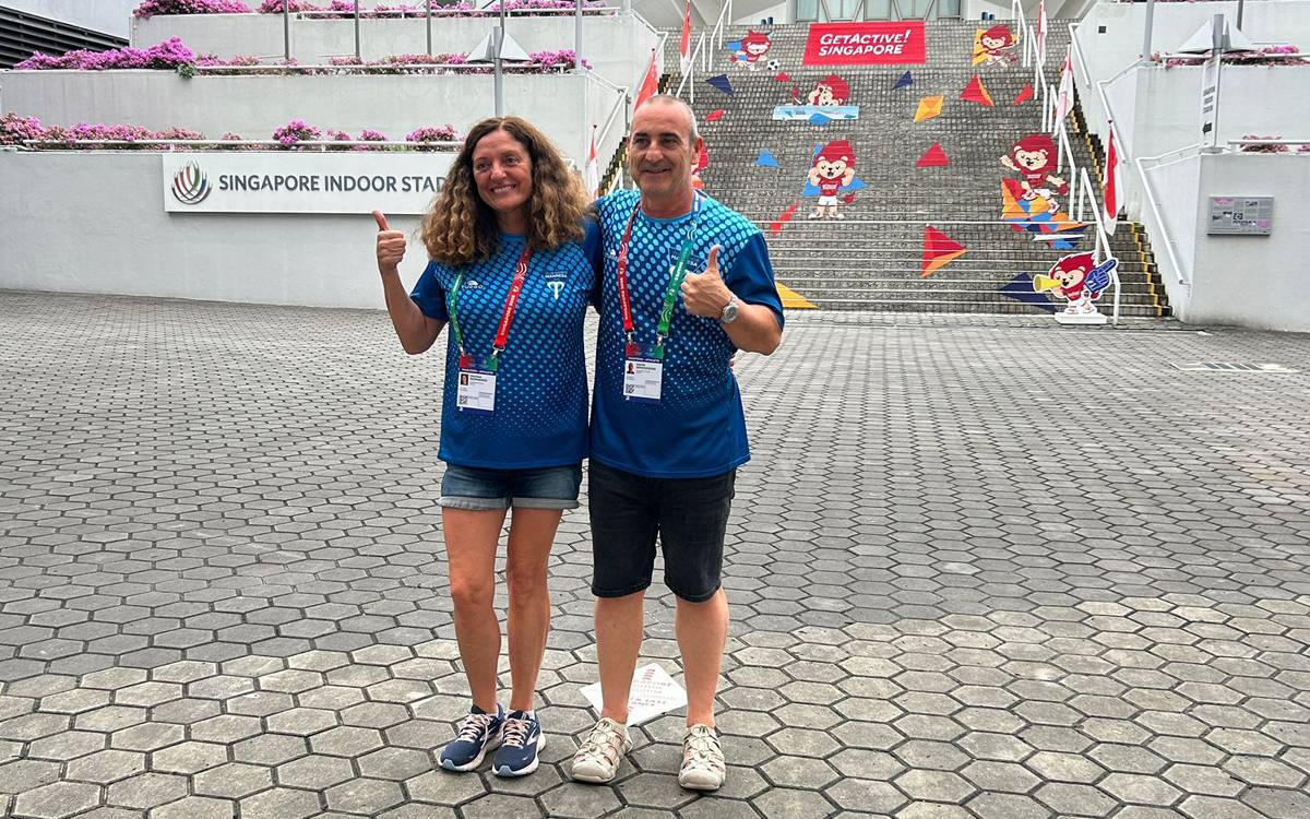 Bronze mundial per a Montse Gomariz i gran actuació de David Granados a Singapur