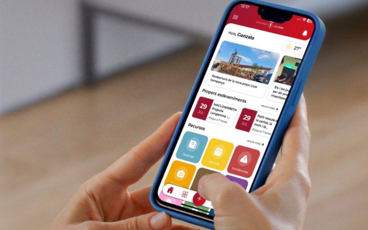 Alcover estrena nova app municipal renovada, més pràctica i accessible