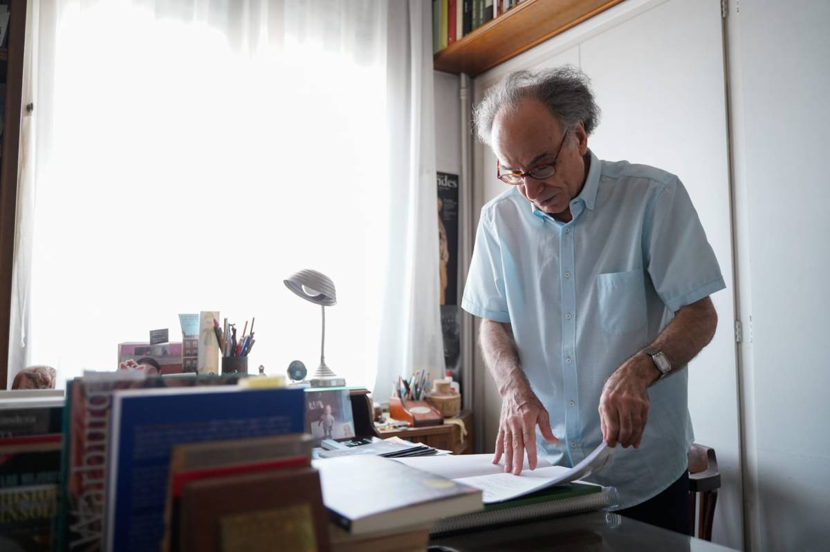 Una de les sales de treball del compositor - DAVID CHAO