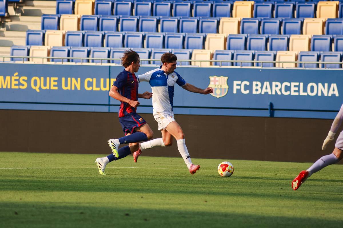 El CE Sabadell empata en la seva visita al Barça Atlètic