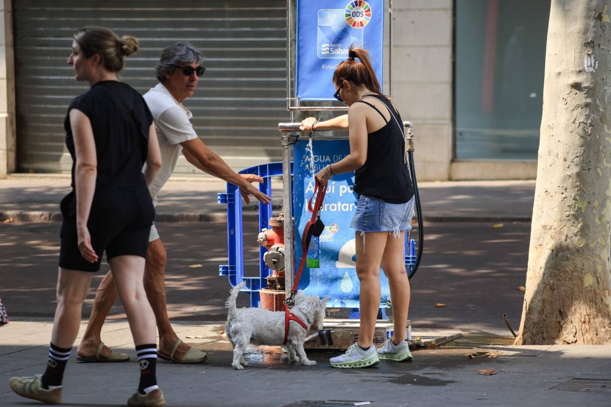 L'onada de calor a Sabadell aquest diumenge - VÍCTOR CASTILLO