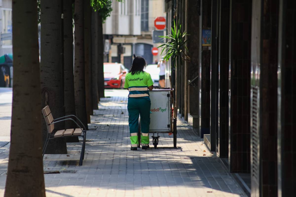 L'onada de calor a Sabadell aquest diumenge - VÍCTOR CASTILLO