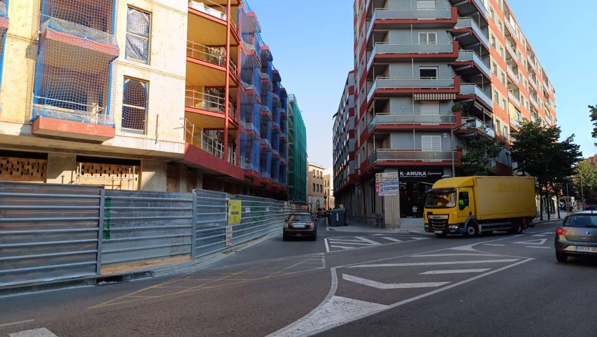 Talls de trànsit a Reus per les obres del nou complex de la Riera