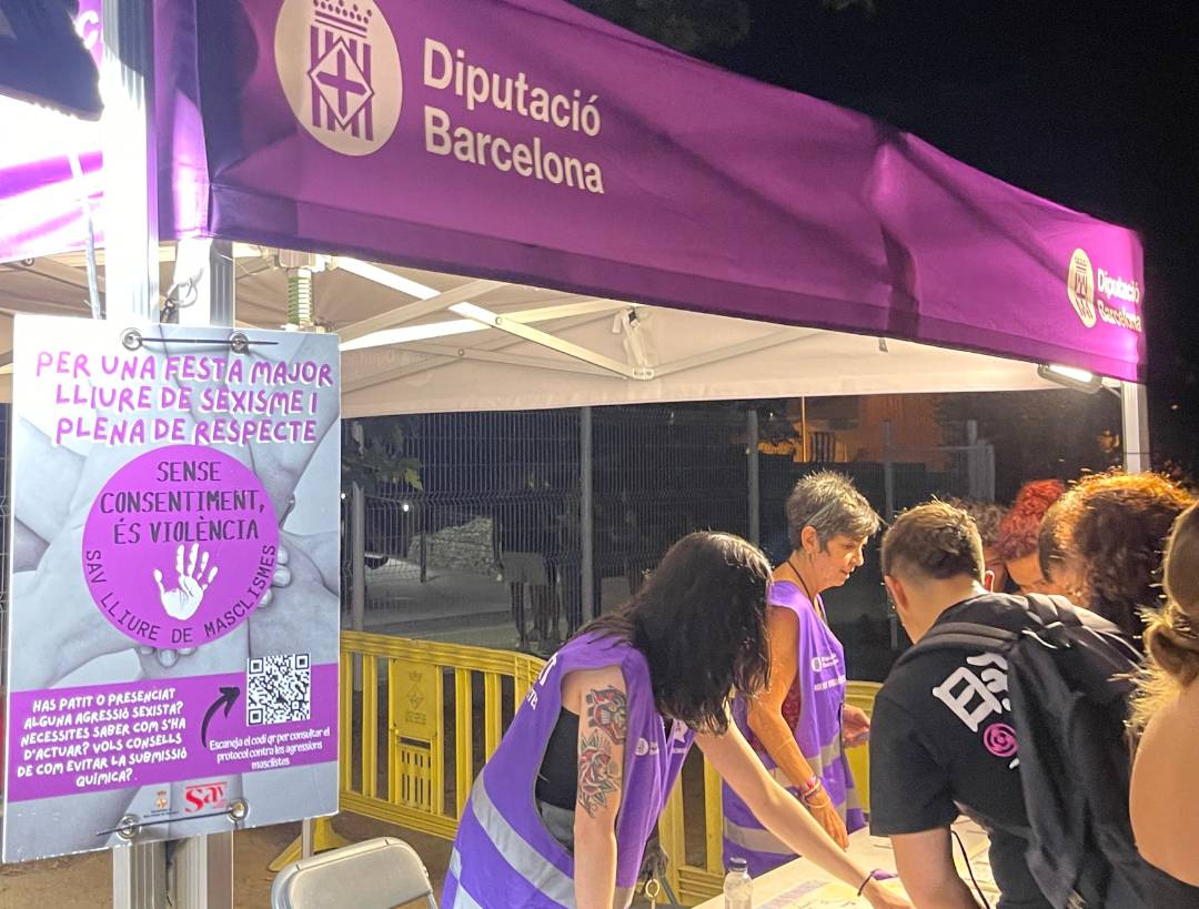 Sant Antoni de Vilamajor activarà el Punt Lila a la Festa Major d’estiu