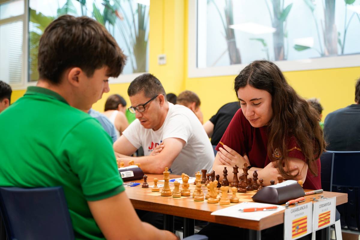 El Campionat estatat d'escacs, a Sabadell - D. Chao