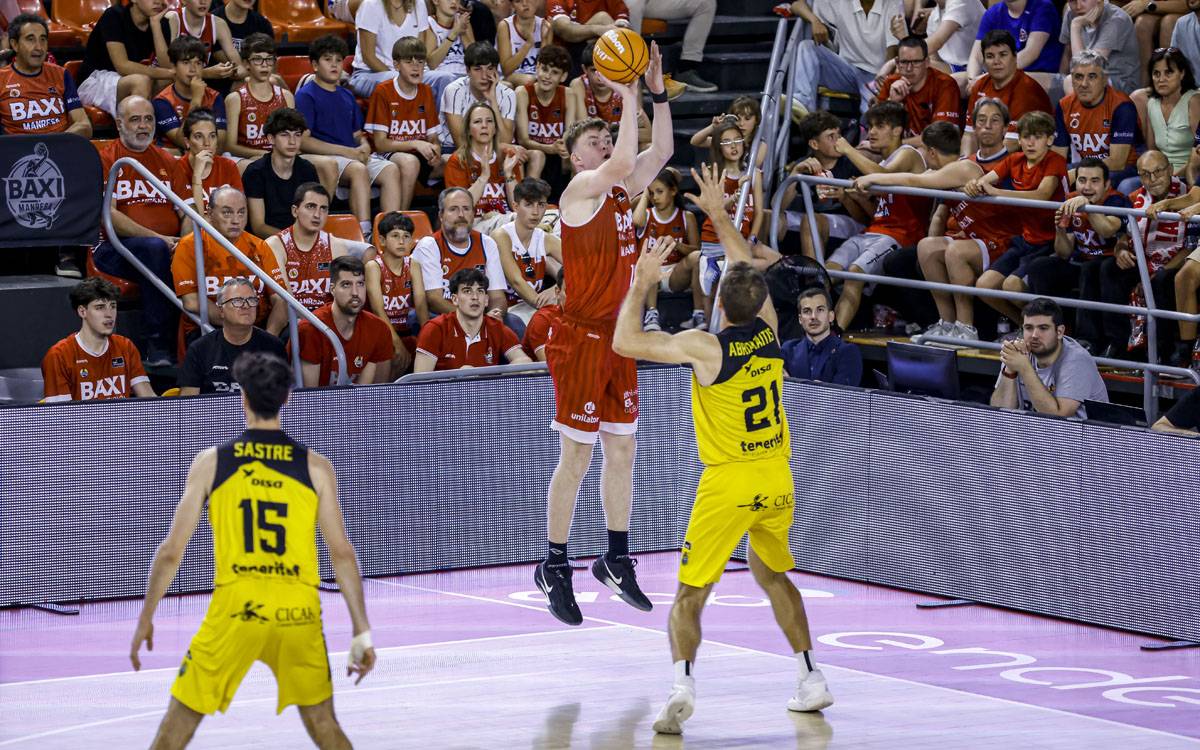 El Baxi Manresa començarà l'ACB a la pista de la Laguna Tenerife