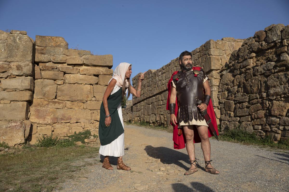 Visita teatralitzada a la ciutat ibèrica d`Ullastret