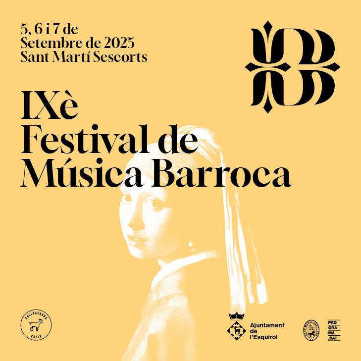 El cartell de la novena edició del Festival de Música Barroca de Sant Martí Sescorts - Ajuntament de l`Esquirol El cartell de la novena edició del Festival de Música Barroca de Sant Martí Sescorts