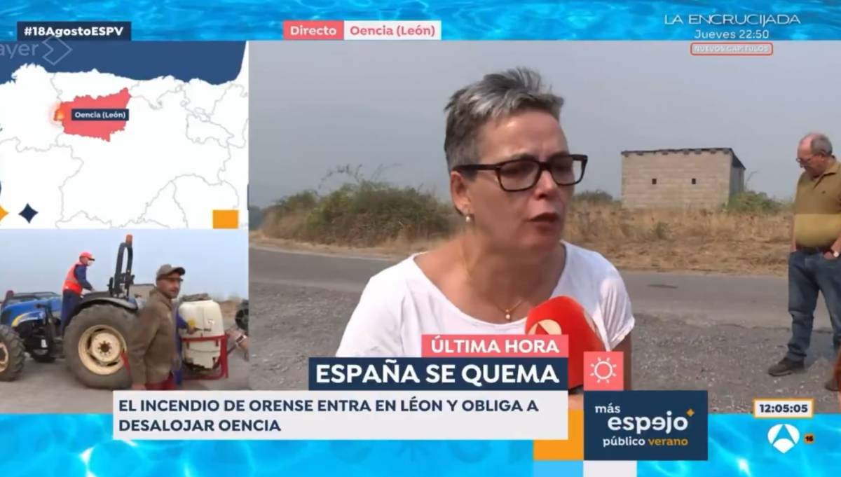 Els incendis no apaguen la catalanofòbia a Antena 3