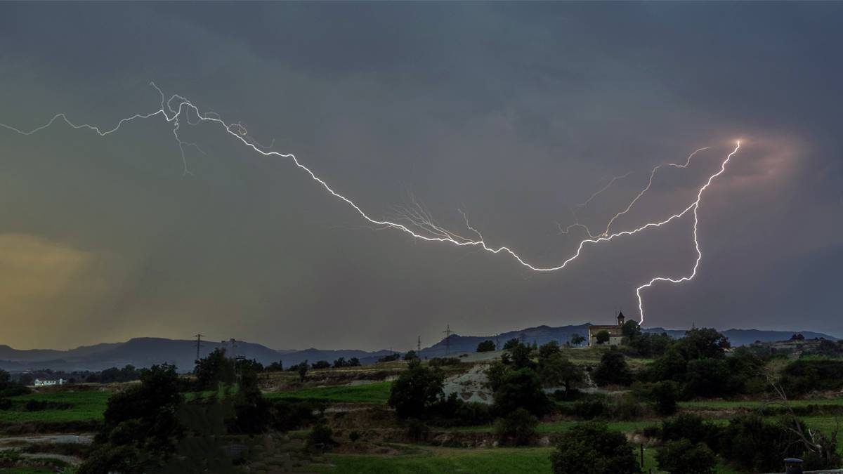 El temps de dimecres 20 d'agost: nova alerta per pluges i baixada de temperatures