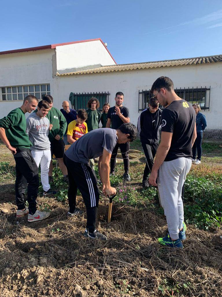 Alumnes de l`Escola Agrària d`Alfarràs