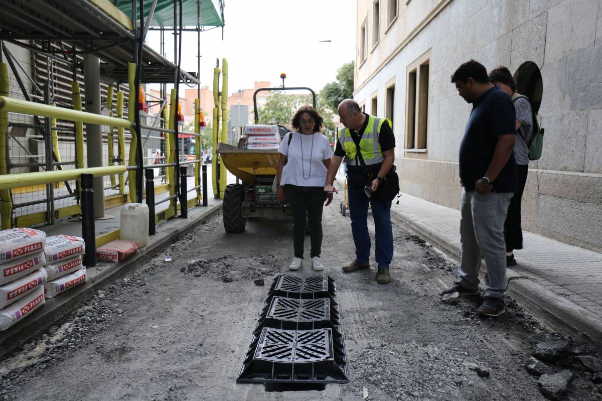 Etapa final de les obres del carrer de Sant Antoni - Ajuntament de Terrassa