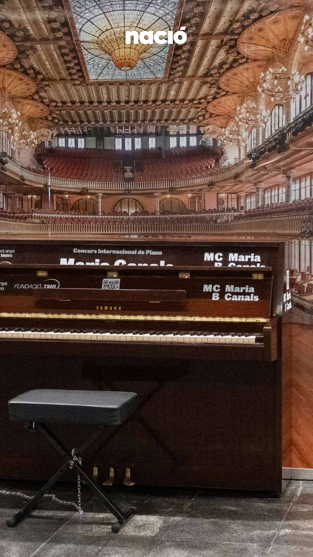 El metro de Barcelona aposta per la música: el piano de Diagonal ha tornat per quedar-se