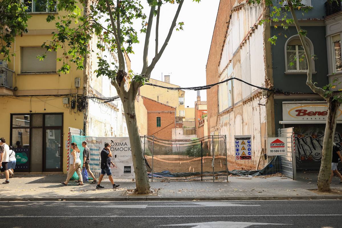 L’avinguda de Barberà viu un moment dolç de construcció